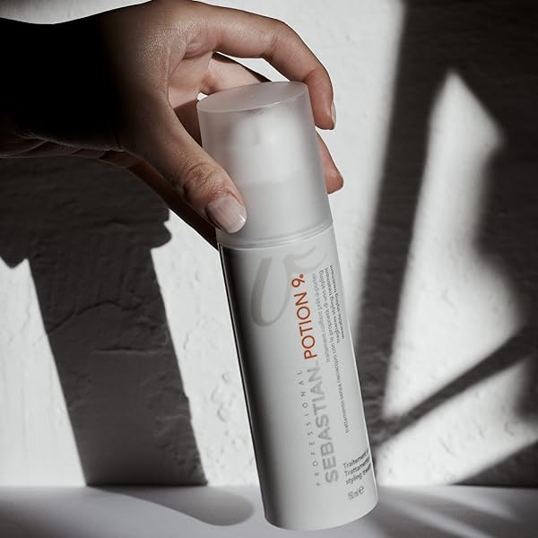 SEBASTIAN PROFESSIONAL POTION 9 WEARABLE HAIR STYLING TREATMENT | LEAVE-IN CONDITIONER WITH FLEXIBLE HOLD | TRIAL SIZE, 1.7 FL OZ