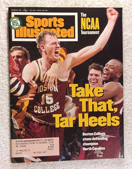 The NCAA Tournament - Bill Curley and the Boston College Eagles ...