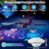 TEPENAR Rechargeable Floating Pool Light IP68 7 Colors Remote USB Charging view 3