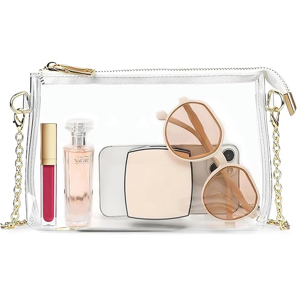 Sac Banane Transparent Approuvé Par Le Stade Sac De Taille