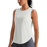 JOYSPELS Ice Silk Workout Tank Tops for Women Cool-Dry Sleeveless Loose Fit Yoga Shirts Athletic