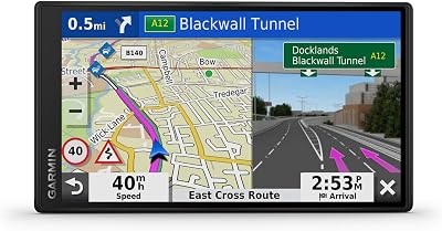 Garmin DriveSmart 55 MT-S UK Sat Nav 5.5in Live Traffic TripAdvisor Foursquare