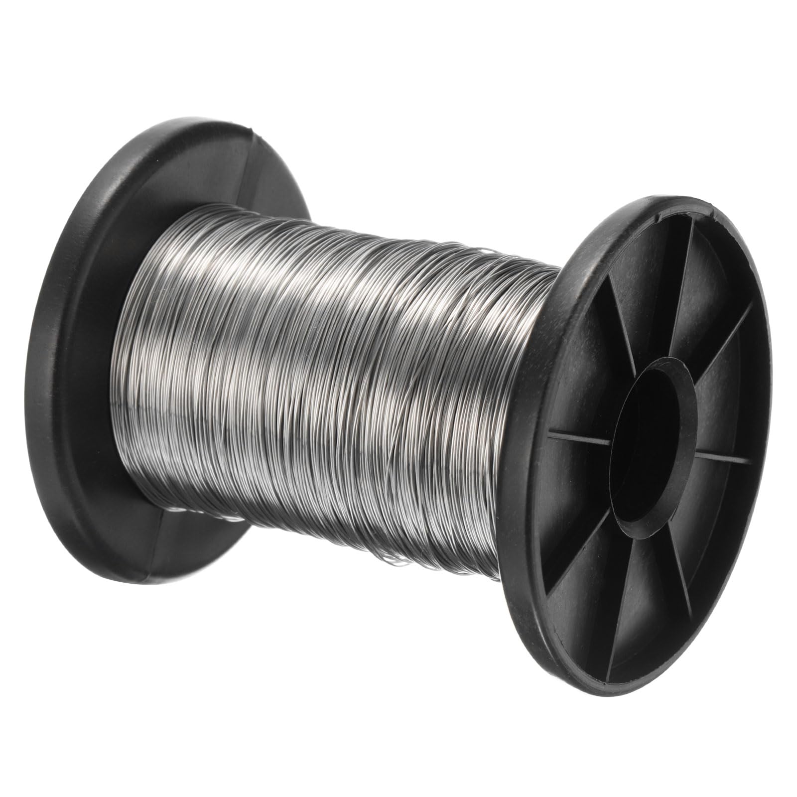 PATIKIL 304 Stainless Steel Wire, 328 Ft 0.4mm 26 Gauge Jewelry Wire Craft Wire Beading Wire for Jewelry Making Bracelets Beading DIY Crafts, Silver