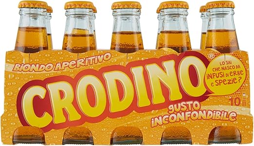 Crodino Aperitivo Biondo 10 X 100ml Amazon It Alimentari E Cura Della Casa