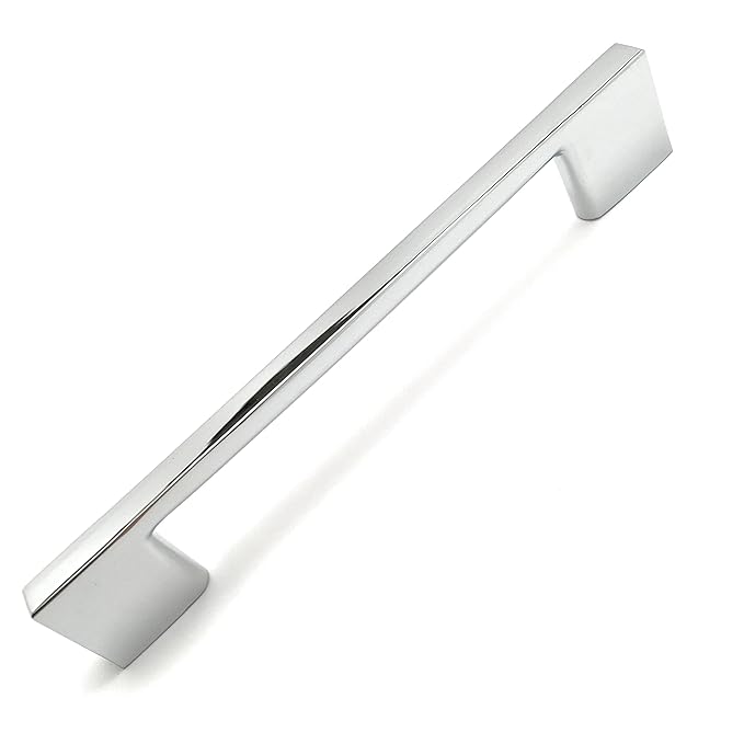 Southern Hills Polished Chrome Handles, 6.3 Inches Total Length