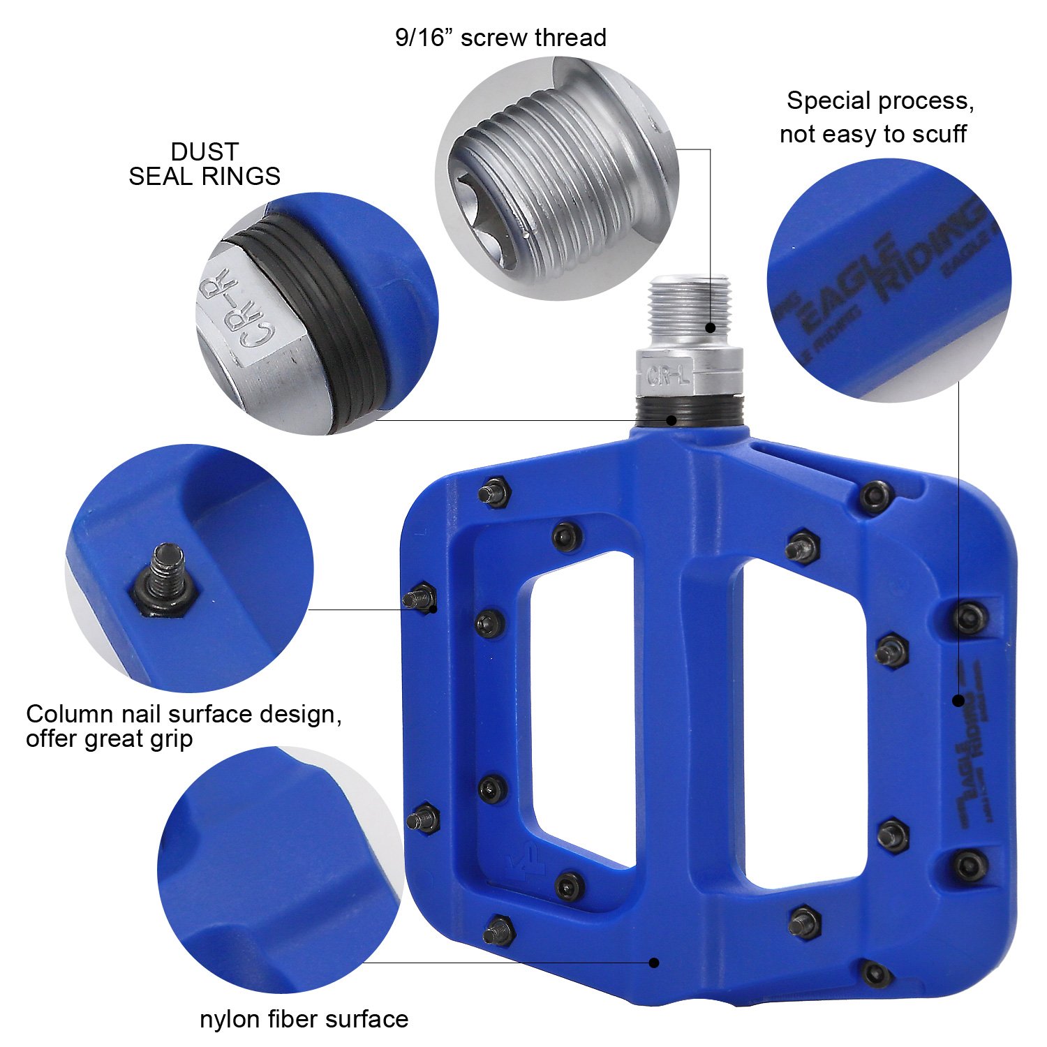 best flat pedals for trail riding