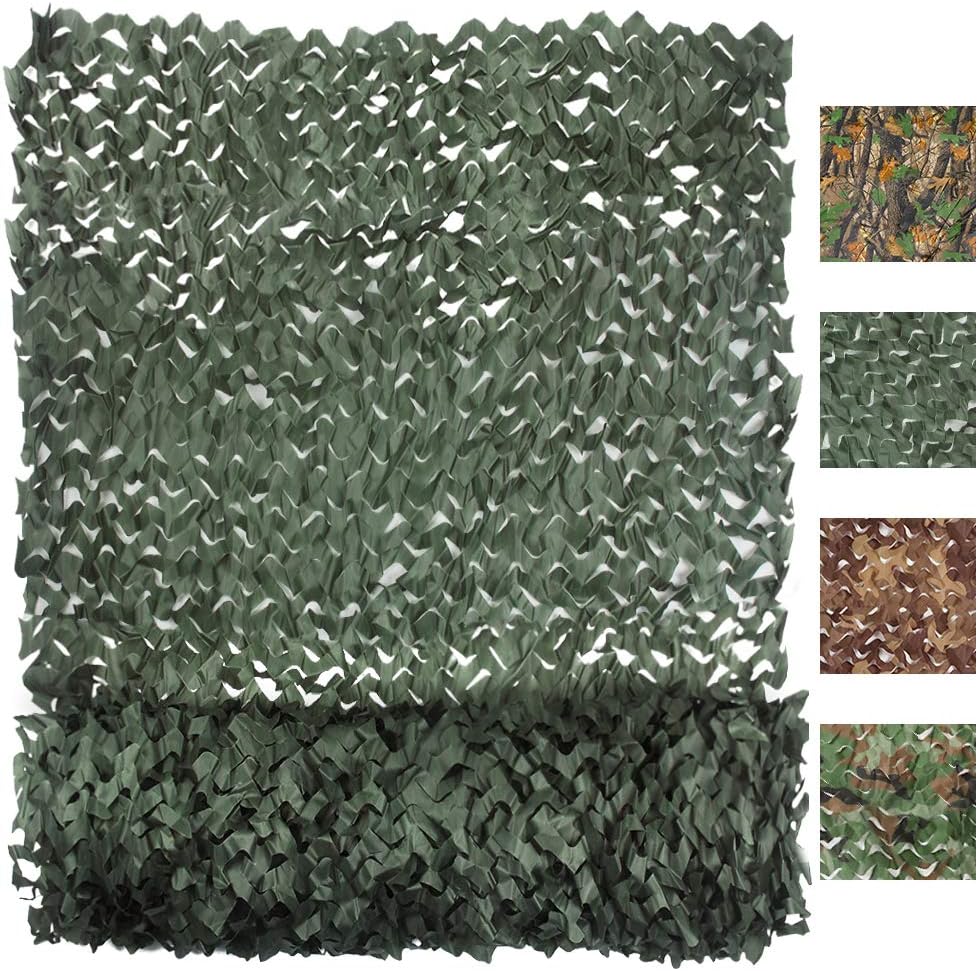 FLYEGO Military Camo Netting, Camouflage Tarp Mesh Net, Lightweight Waterproof for Sunshade, Canopy, Party Decoration, Hunting Blind and Car Vehicle Cover : Sports & Outdoors