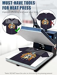 Vowlove Tshirt Ruler Guide for Vinyl Alignment, T