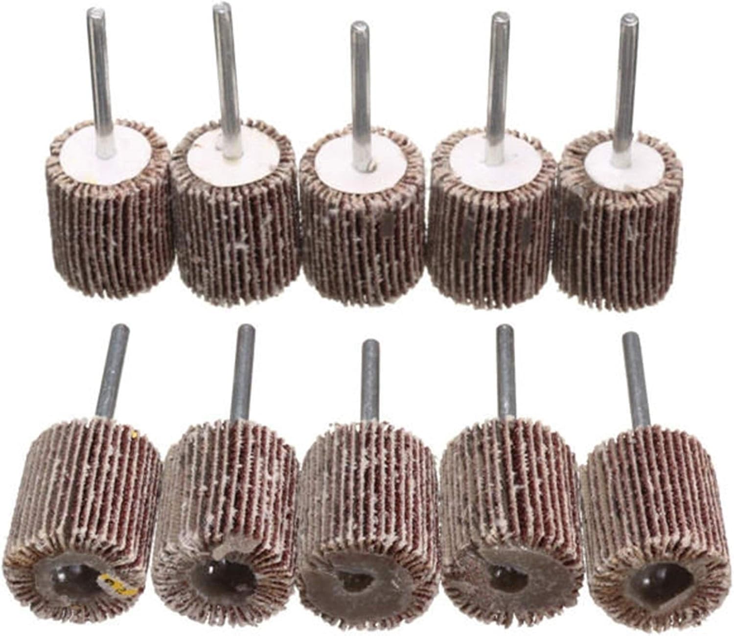 BIGSTAR Multifunction Polishing wheel, 10pcs 120 grit flip wheel