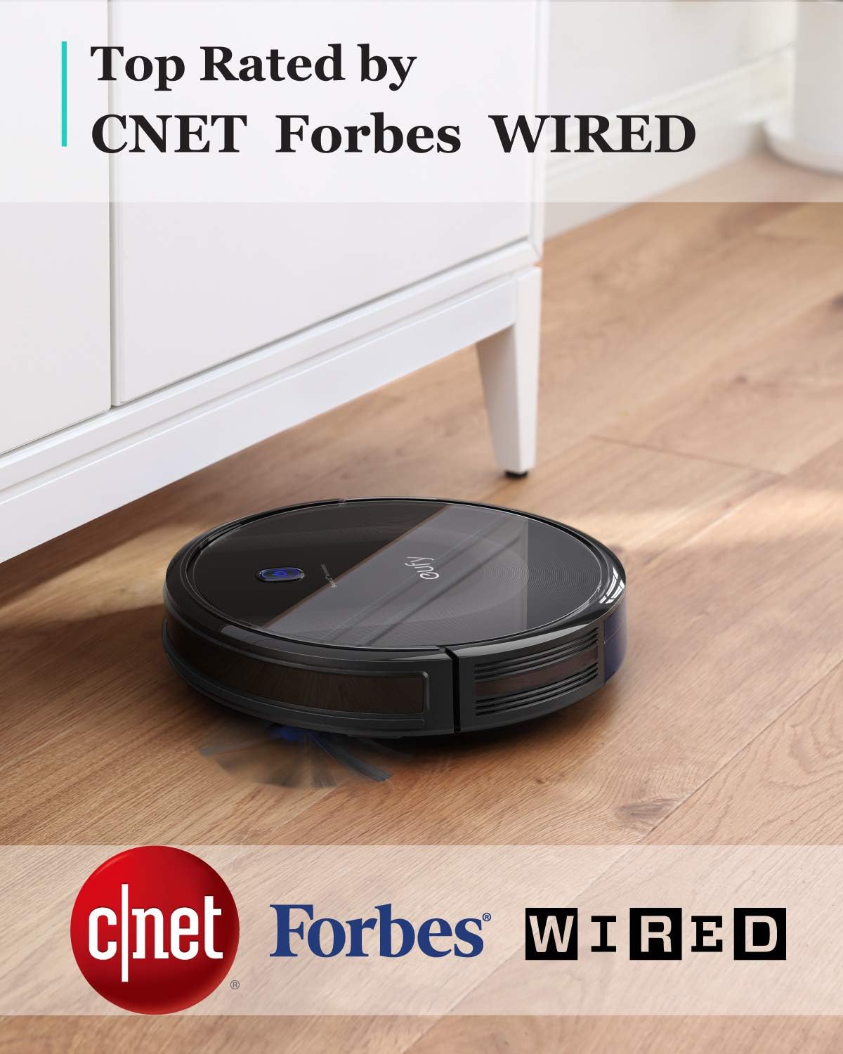 eufy by Anker, BoostIQ RoboVac 11S MAX, Robot Vacuum Cleaner, Super-Thin, 2000Pa Super-Strong Suction, Quiet, Self-Charging Robotic Vacuum Cleaner, Cleans Hard Floors to Medium-Pile Carpets, Black -
