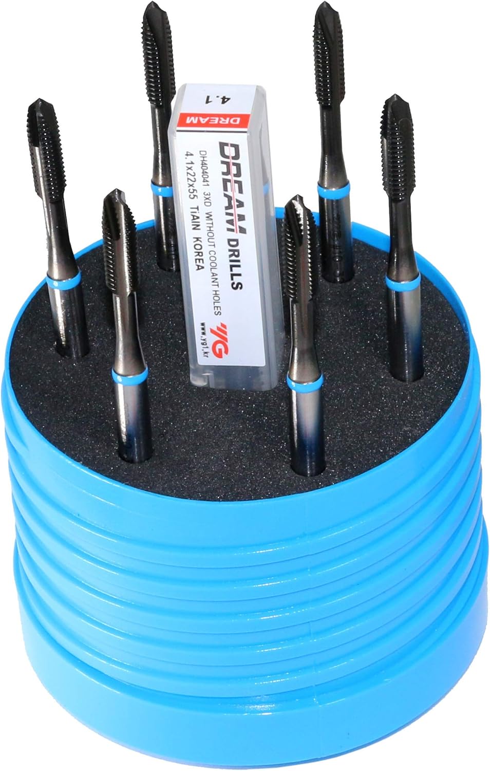 YG1 Blue Ring Drill and Tap Kit 632, H3, Spiral Point