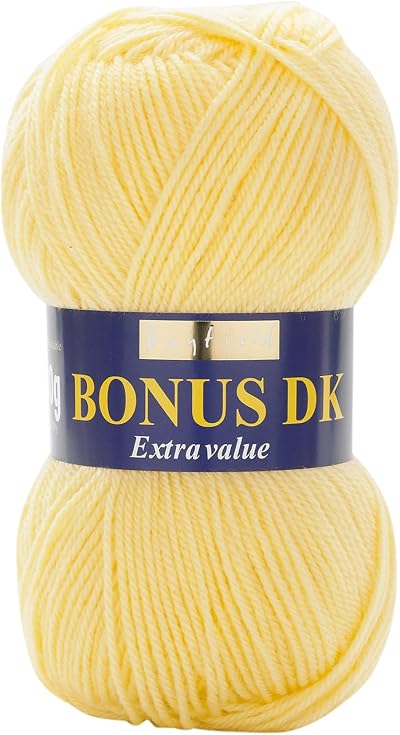 Sirdar Hayfield Bonus DK Primrose 957 100g Double Knitting Yarn