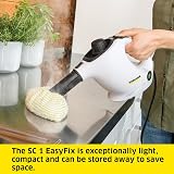 Kärcher SC 1 EasyFix Handheld Steam Cleaner 3 bar 1200W Compact 20m² Floor Kit view 7