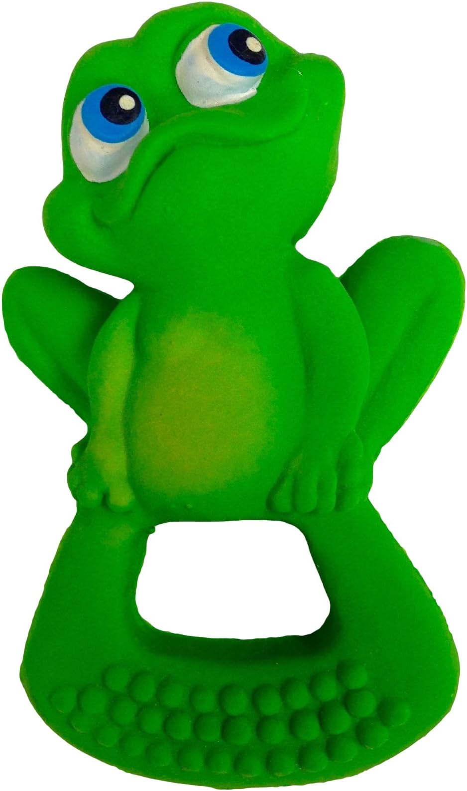 Frog Natural Rubber Teether 4" by Lanco