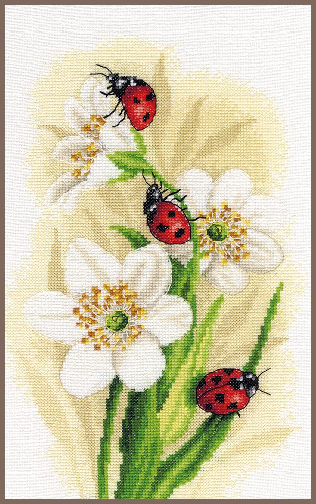 Unbekannt Lanarte PN-0191875 Counted Cross Stitch Kit, Cotton, Multi-Colour, 22 x 33 cm