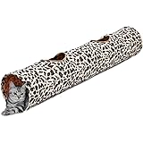 PAWZ Road Cat Tunnel Leopard Print Crinkly Cat Toy