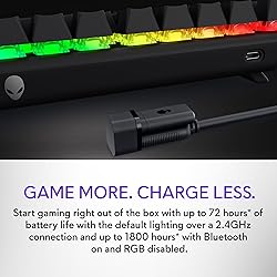 Alienware Pro Wireless Gaming Keyboard - Bluetooth