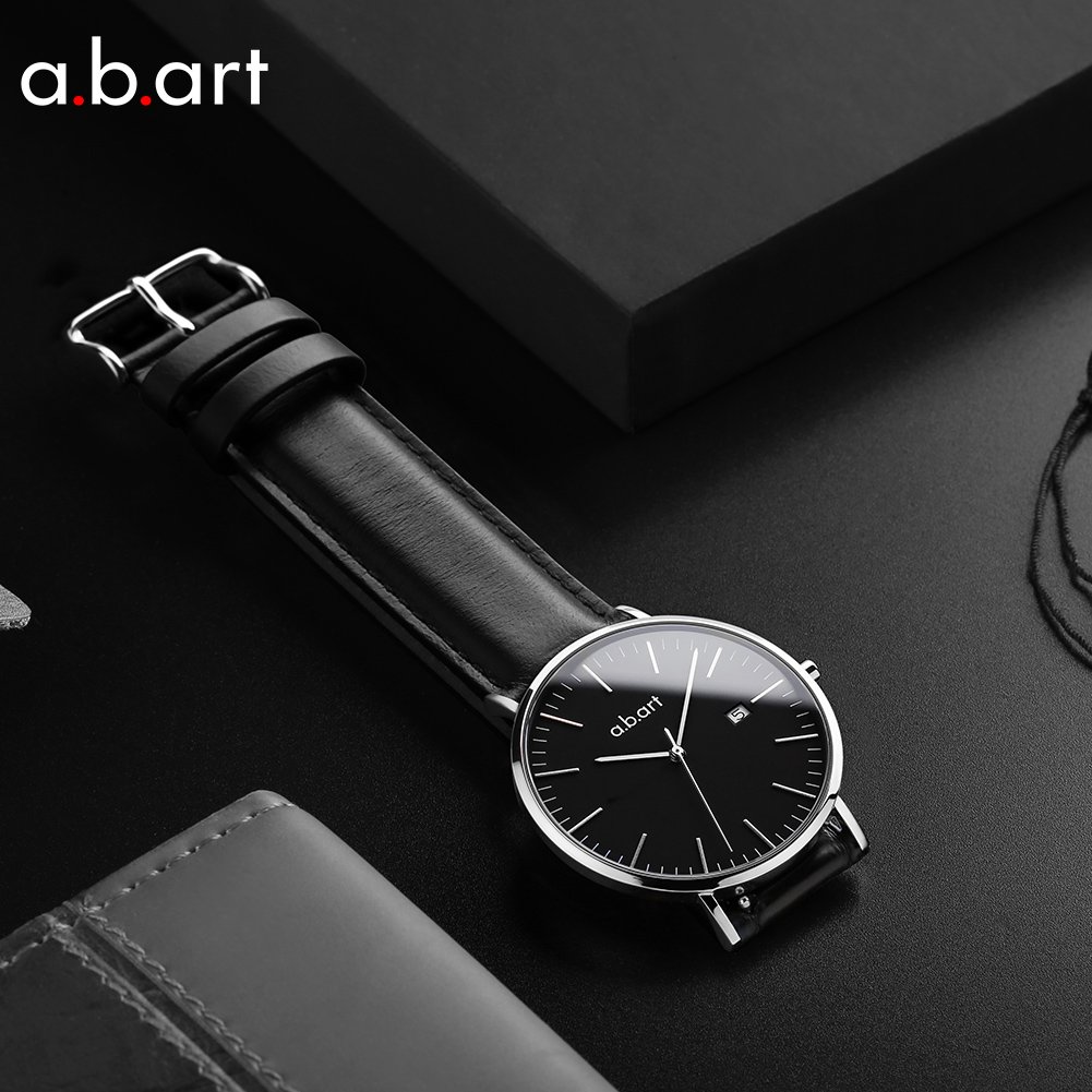 abart Wrist Watch for Men his Watches FB41 Analog Crystal Sapphire Roman Numerals Watches