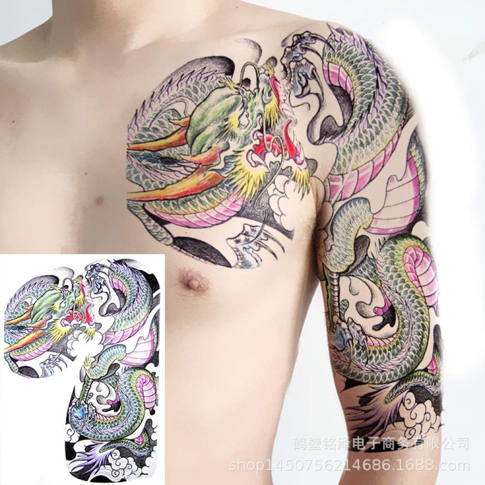Get 3pcs New Half Length Full Back Tattoo Stickers Waterproof Over The For iPhone Wallpaper 3pcs New Half Length Full Back Tattoo Stickers Waterproof Over The Desktop Wallpaper Free
