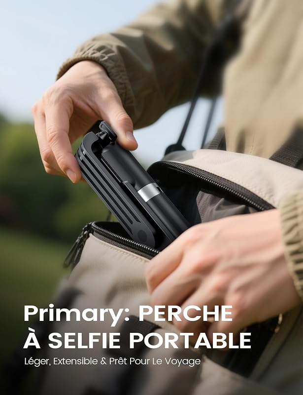 Perche à Selfie Trépied pour Smartphone avec Télécommande Détachable