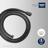 GROHE VitalioFlex Metal Shower Hose 1.5m Velvet Black 27502KS1 view 2