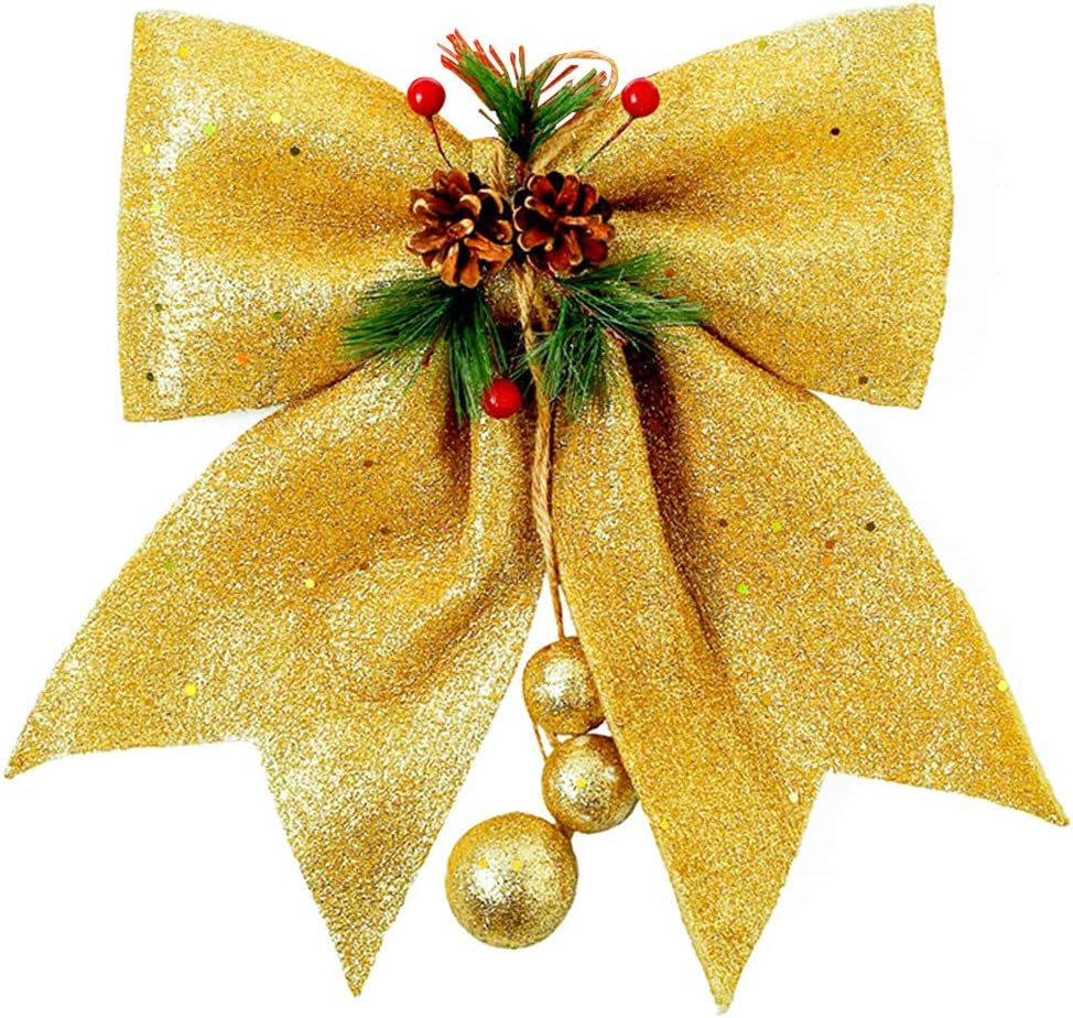 MSKEI Large Christmas Tree Bow Christmas Tree