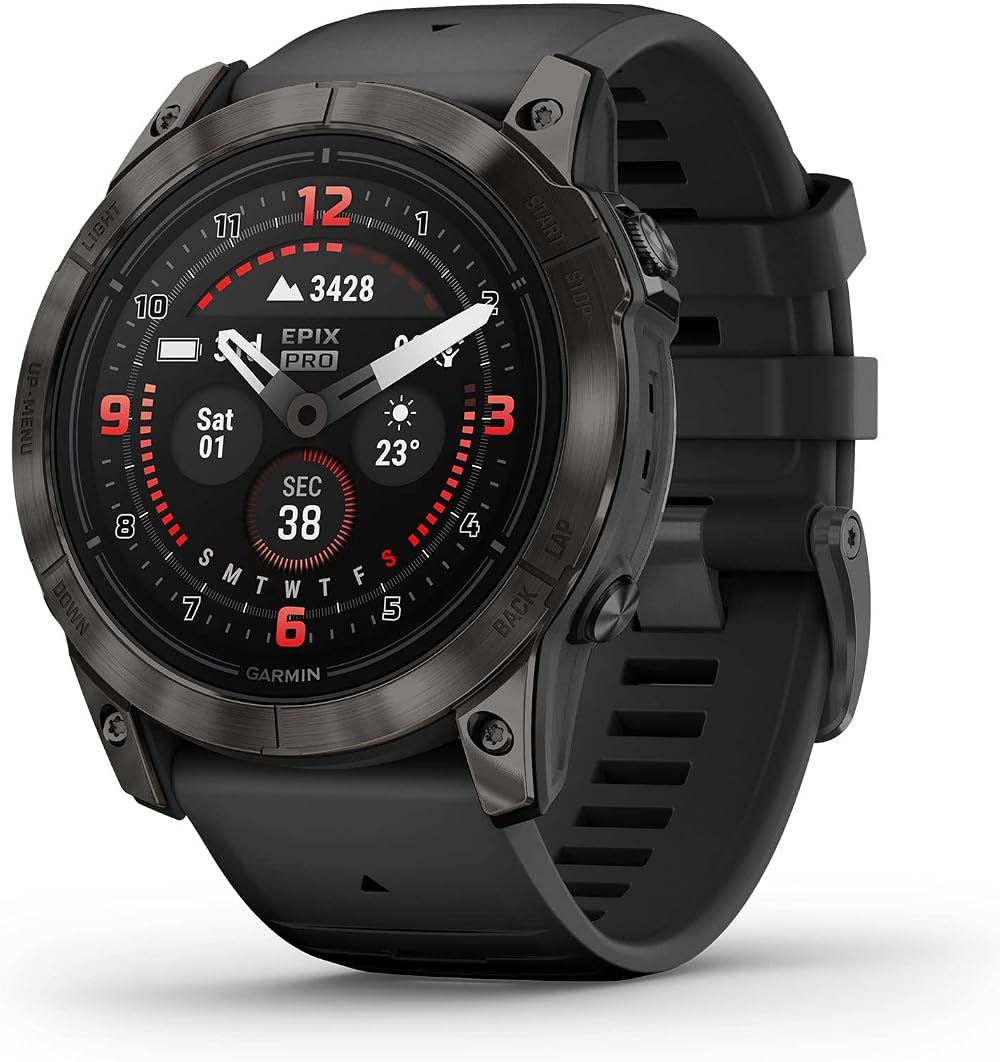 Garmin epix Pro Sapphire Edition 51mm Smartwatch with GPS Multi GNSS