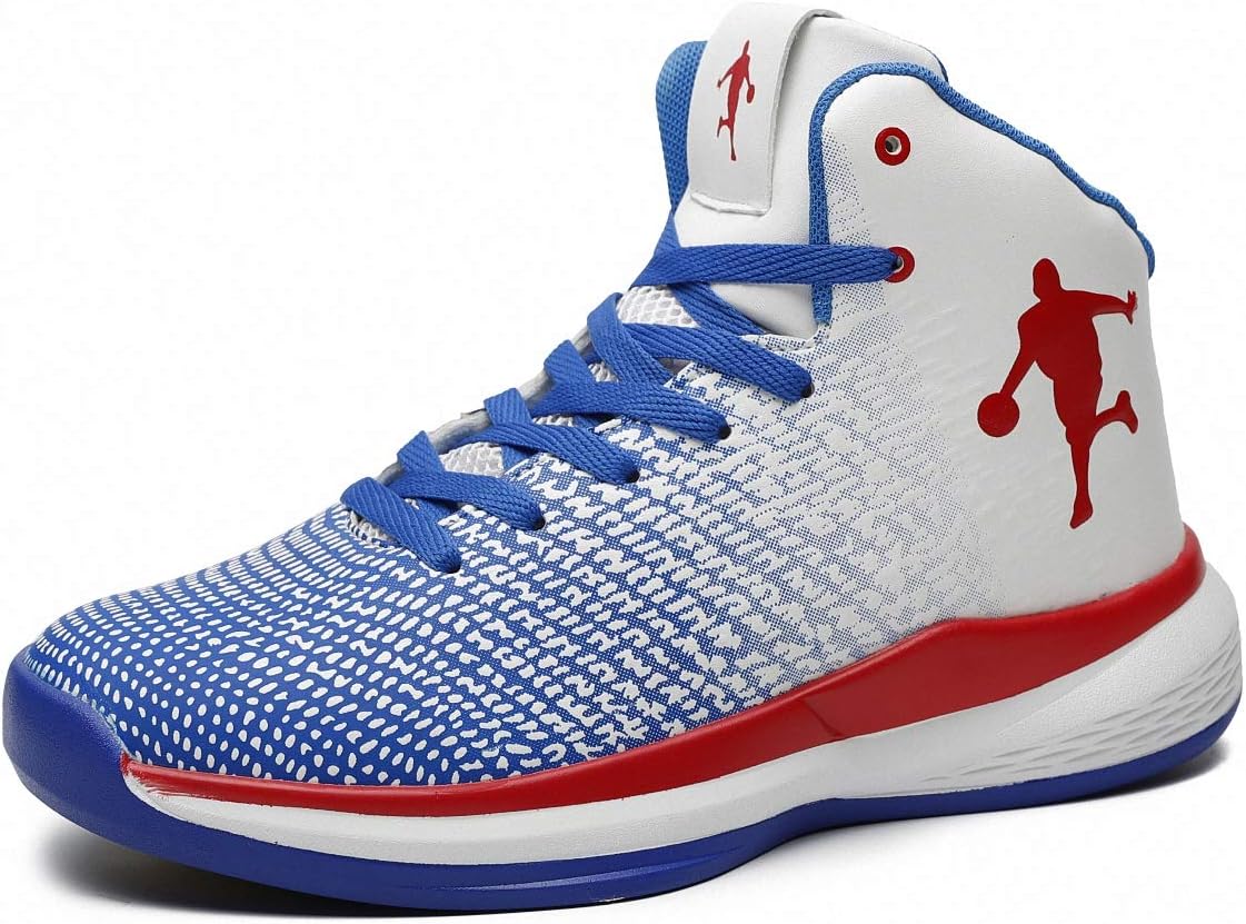 Mens Personal Basketball Shoes Trainers High Elastic Shock Technology New KPU+Fabric Lightweight Air Precision Basketball Shoes