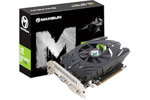 MAXSUN GeForce GT 730 4GB Video Graphics Card GPU for Computer PC GDDR3 ITX Design PCI Express DVI-I, HDMI, VGA