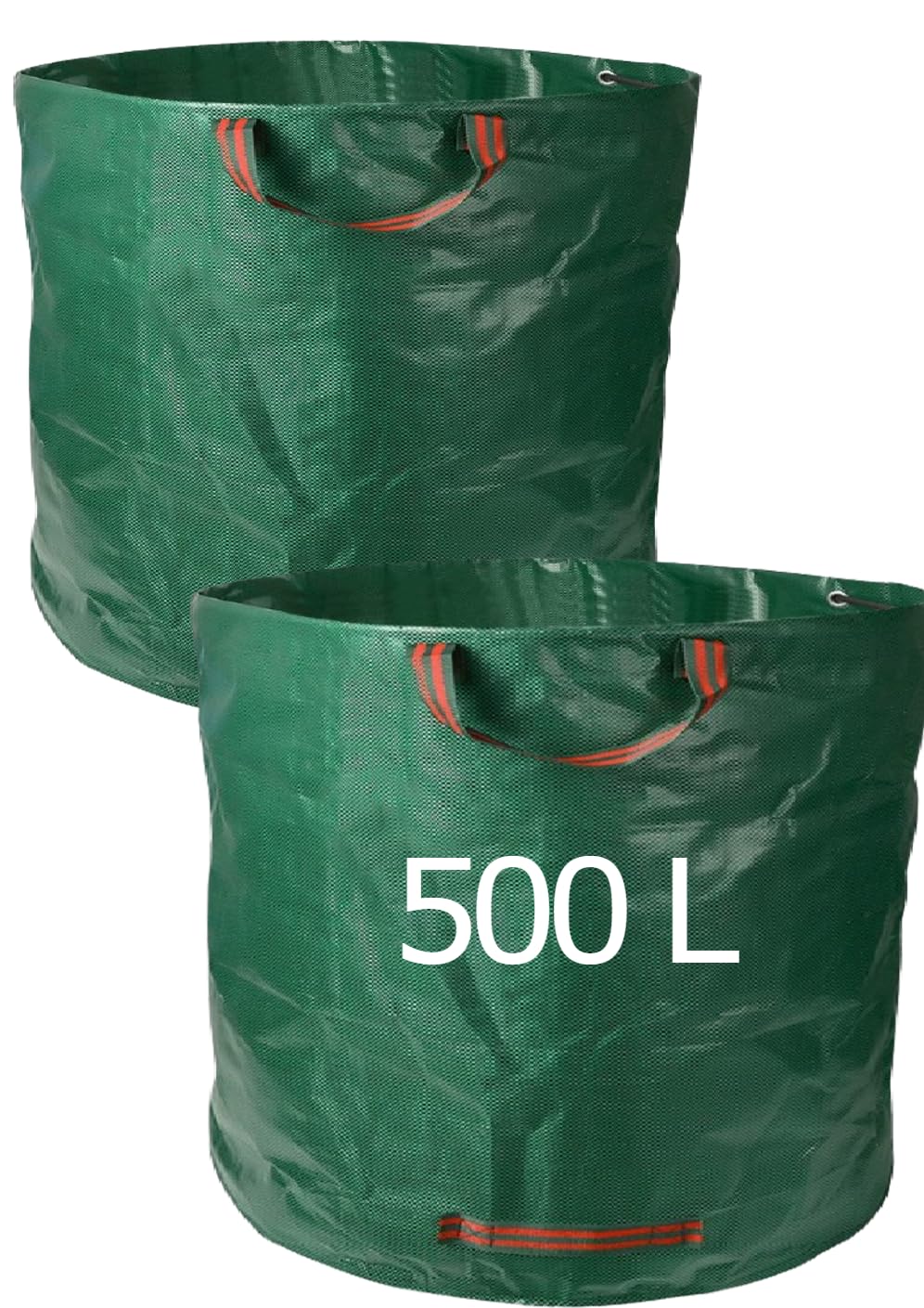 AMD Nexus 2 X Garden Waste Bags 500L, Heavy Duty Garden Bags, Reusable Garden Sacks with Handles, Ideal for Collecting Garden Waste, Plant waste grass and Leaves