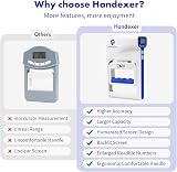 Handexer Digital Grip Strengthener 120kg 265lb Backlit LCD Strength Tester view 2