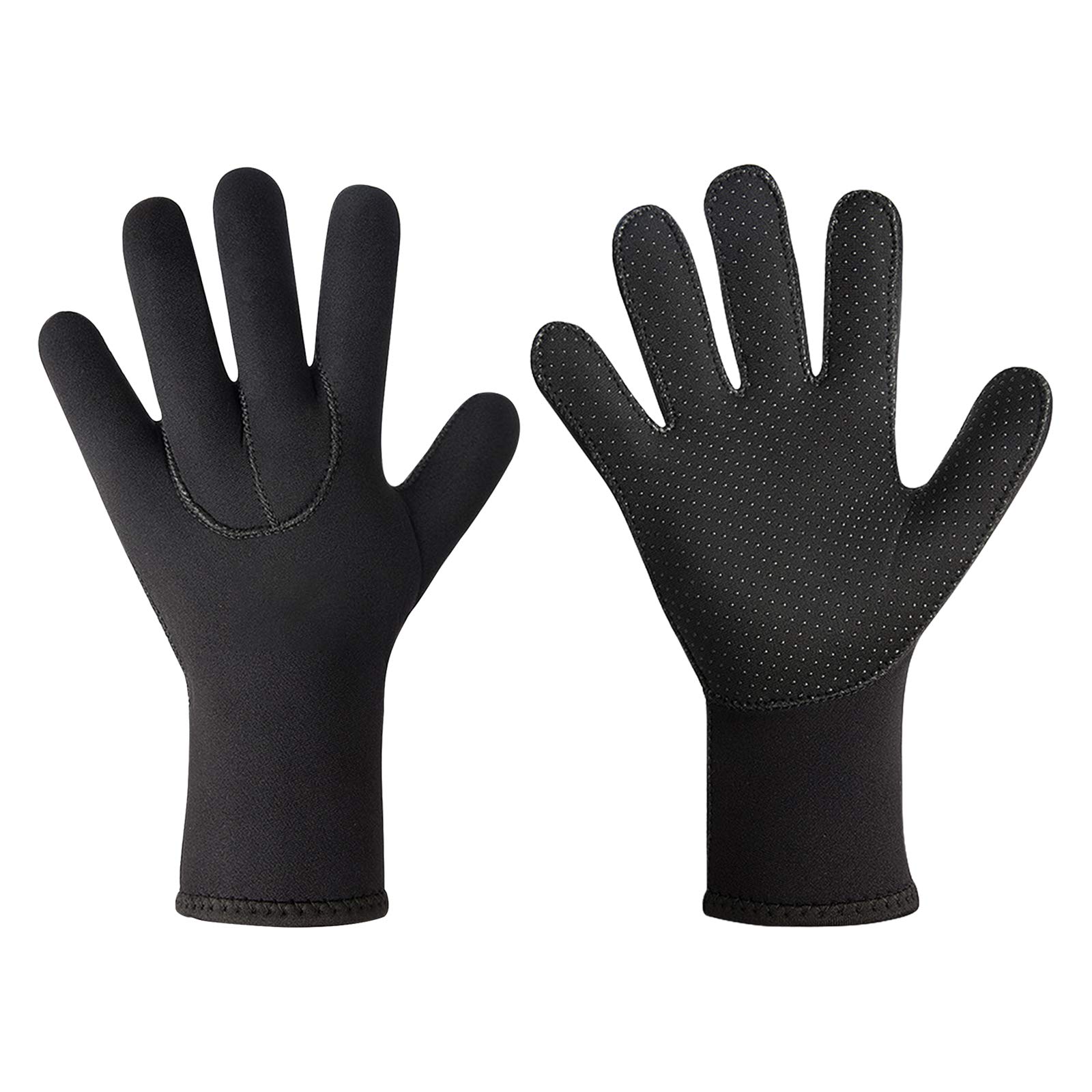 3MM Diving Gloves for Women Men Wetsuit Gloves Neoprene Scuba Dive Gloves Surfing Snorkeling Swimming Gloves Stretchy Thermal Anti Slip Water Sports Gloves for Spearfishing Rafting Kayaking Paddling
