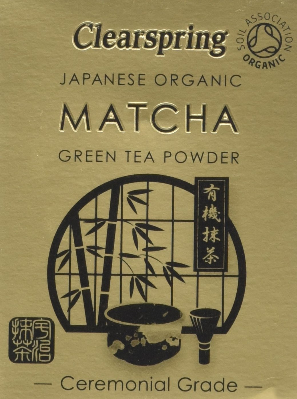 Clearspring Organic Japanese Matcha Green Tea Powder Ceremonial Grade 30 g
