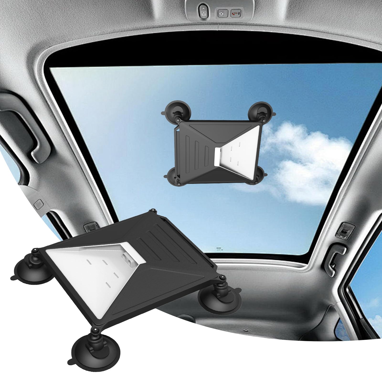 Photo 1 of Starlink Mini Protective Cover Case, Silicone Jacket for Starlink Satellite Dish?2-in-1 Design with Carrying Handle & Suction Cups for Outdoor Travel & Hiking