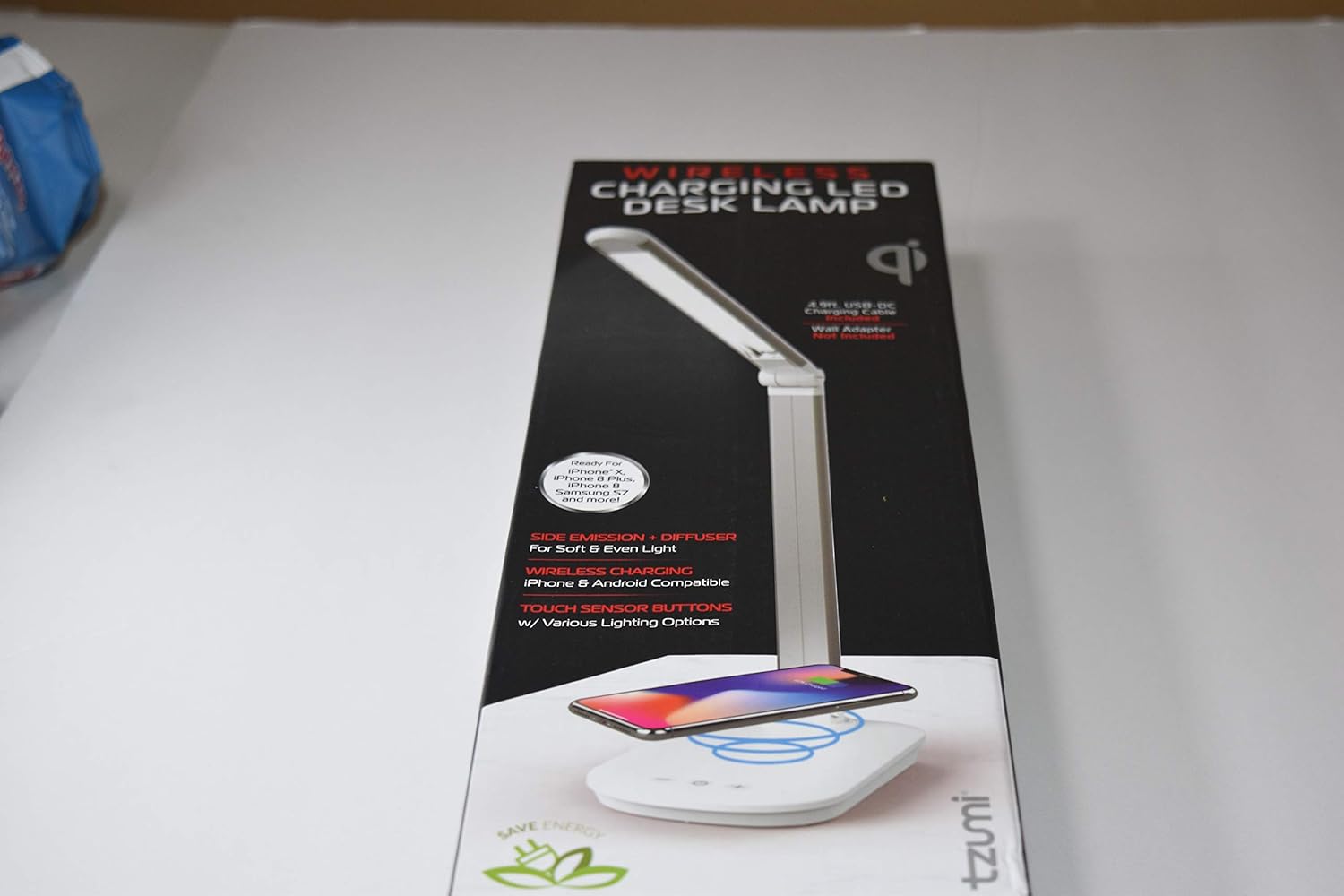 Best wireless charging led desk lamp tzumi