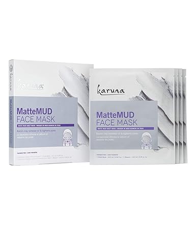 Download Buy Mattemud Face Mask Pack Of 4 3 8 Fl Oz Online At Low Prices In India Amazon In PSD Mockup Templates