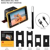Kodak RODFS70 Digital Film Scanner 22MP LCD Screen for Slides Negatives Black view 6