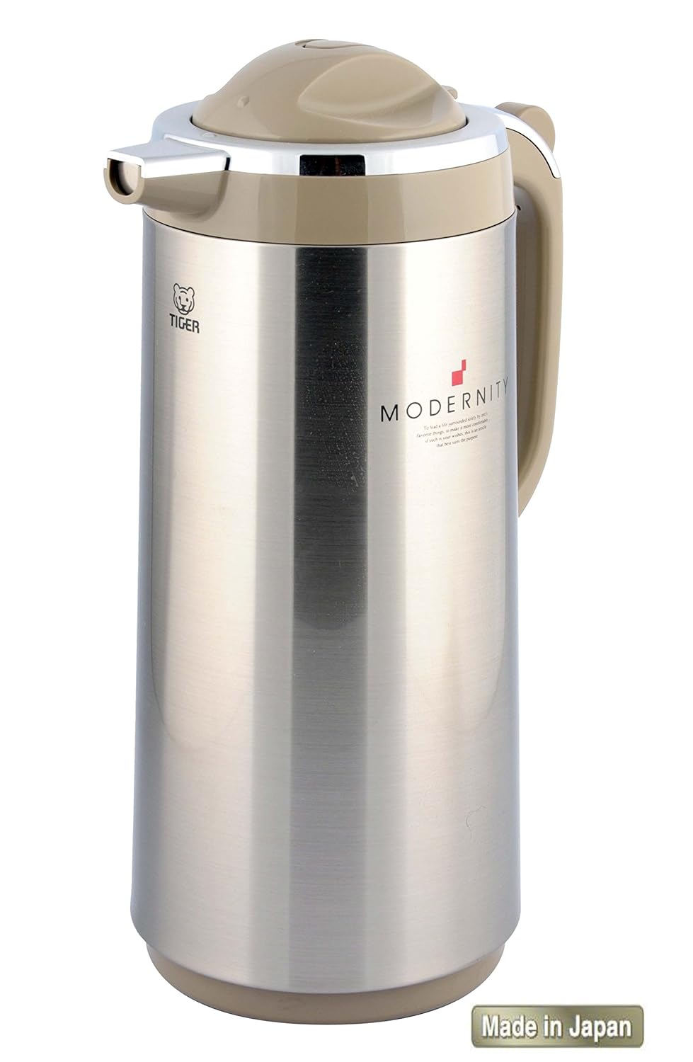 TIGER 167PRT19SB THERMOS 1L9 SATINBROWN TIGER Amazon.co.uk Kitchen