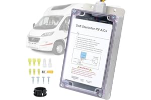 DITANSISI RV Air Conditioner Soft Start Kit, Camper AC Soft Starter, Easy Start an A/C & Electrical Appliances on RV Power with a Small Generator