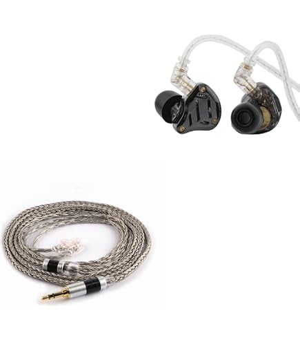 Amazon.com: Linsoul KZ ZS10 PRO 2 in Ear Monitor IEM(STD,Black) +