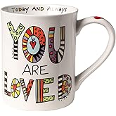 Our Name is Mud “You Are Loved” Porcelain Mug, 16 oz.