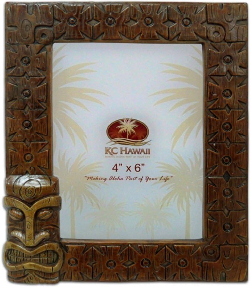 Amazon.com: Hawaiian Picture Photo Frame 4 by 6 Inch Tiki Bowana: Home