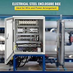 VEVOR NEMA Steel Enclosure, 12 x 10 x 6'' NEMA 4X