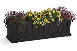 Cape Cod 3FT Window Box - Black