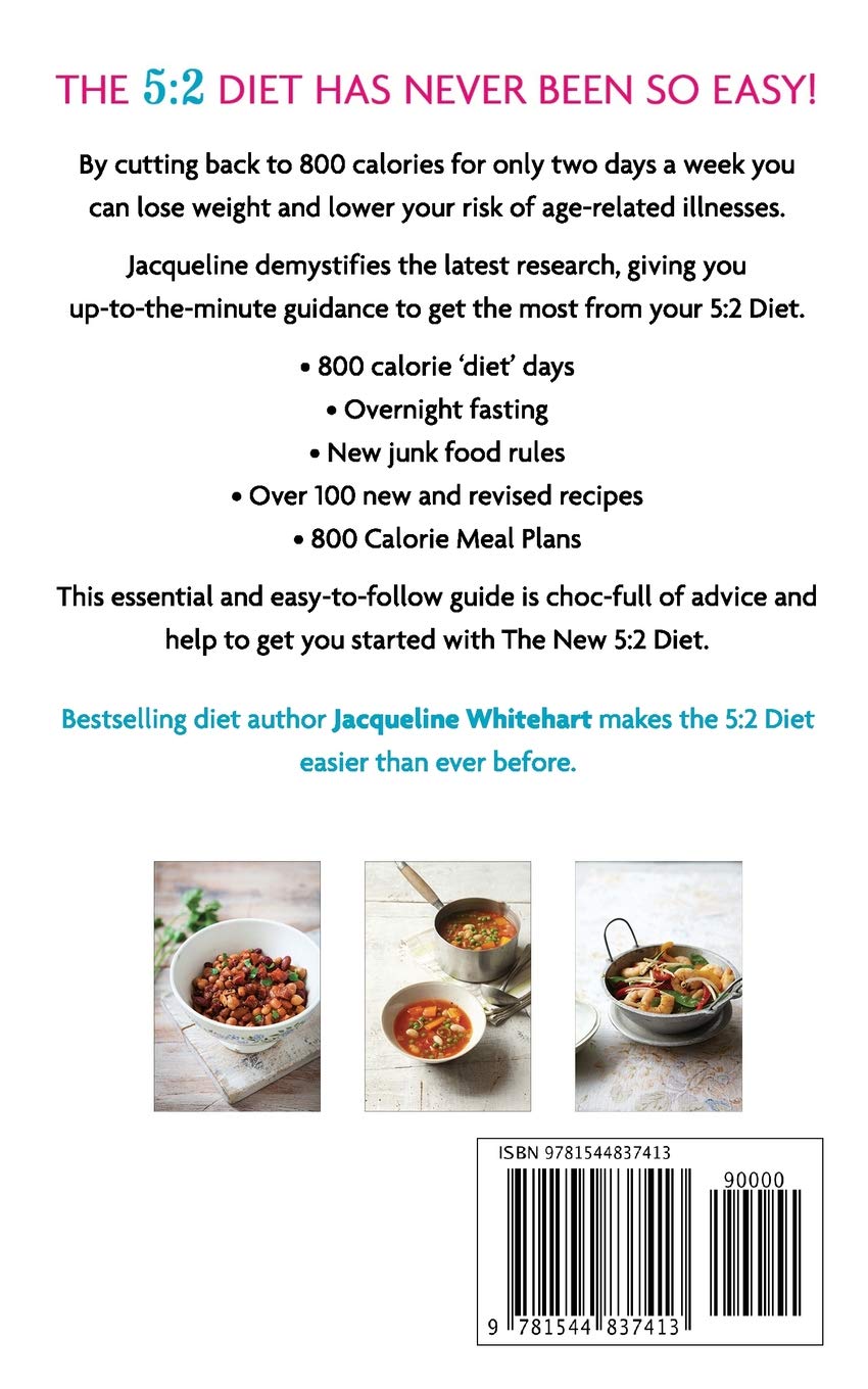 [- The New 5:2 Diet Cookbook: 2017 Edition Now 800 Calories A Day (No Junk Jac) -]