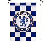 Desert Cactus Chelsea FC Garden Flag (D) | 12x18 in Banner, Outdoor D&eacute;cor, CFC Blues Football Soccer Officially Licensed Team Merch, Events Decoration
