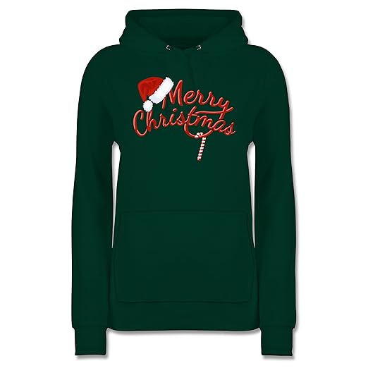 Weihnachten & Silvester - Merry Christmas Zuckerstange - Damen Hoodie