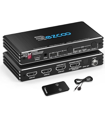 Amazon.com: 4K@60Hz HDMI eARC Splitter 1 in 2 Out, avedio links