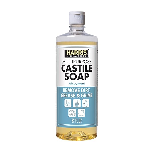 HARRIS MULTI-PURPOSE PURE LIQUID CASTILE SOAP FOR HOME...