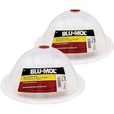 Disston E0215002 Two-Pack Blu-MOL RemGrit Hole Saw Accessories Dust Bowl, for Installing Recessed Lights and Works with All Hole Saws